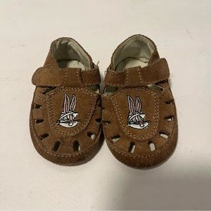 Bugs Bunny 1997 Warner Brothers Baby Shoes Gift Unisex Vintage